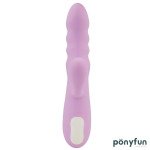 Brightlavender Vibrador y Rotador Doble Motor 360º USB Silicona